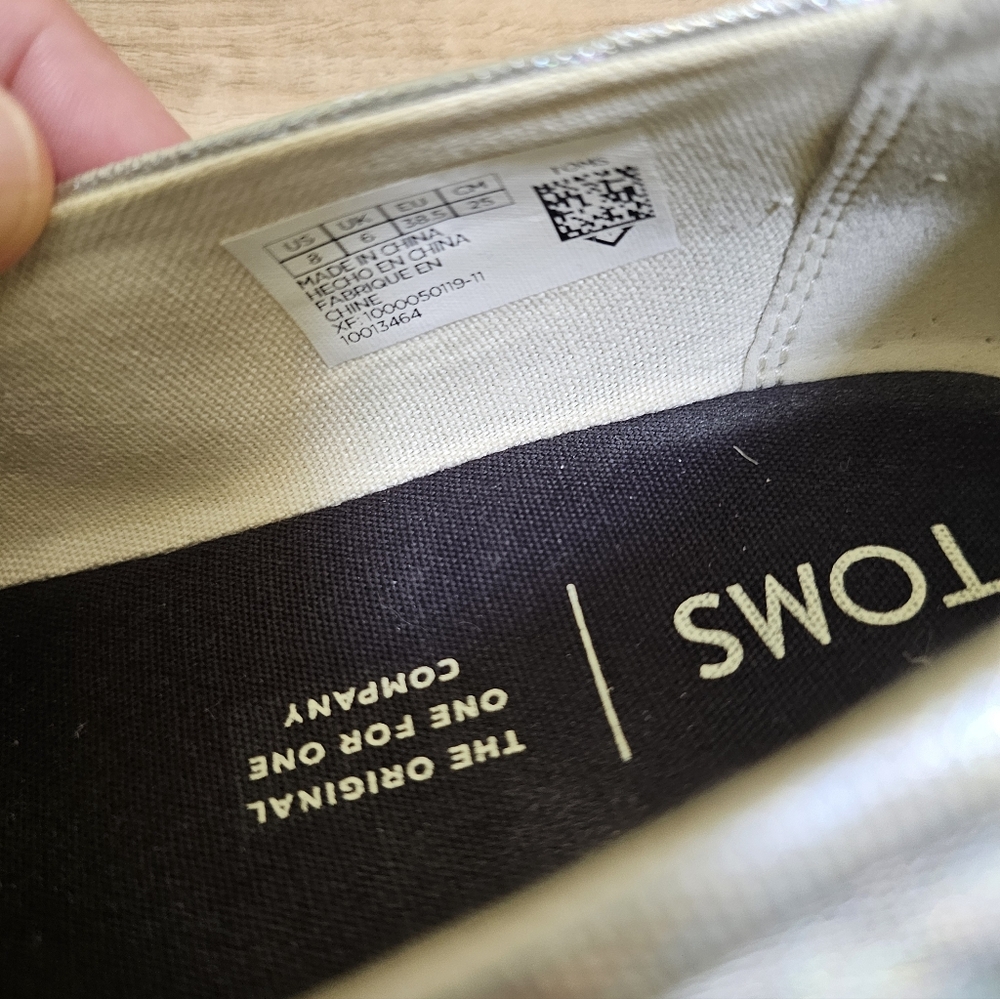 TOMS Alpargata Silver - Picture 7 of 12